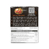 Rice packaging with cooking instructions and QR code on a white background