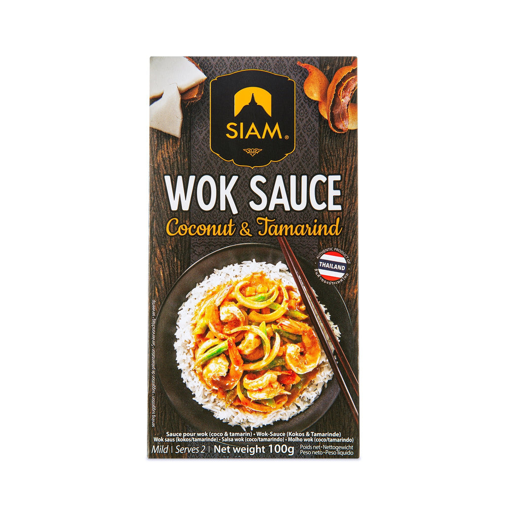 Wok Coco & Tamarind 100g - deSIAMCuisine (Thailand) Co Ltd